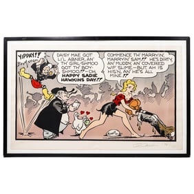 Al Capp (American, 1909-1979) Li'l Abner Comic Print