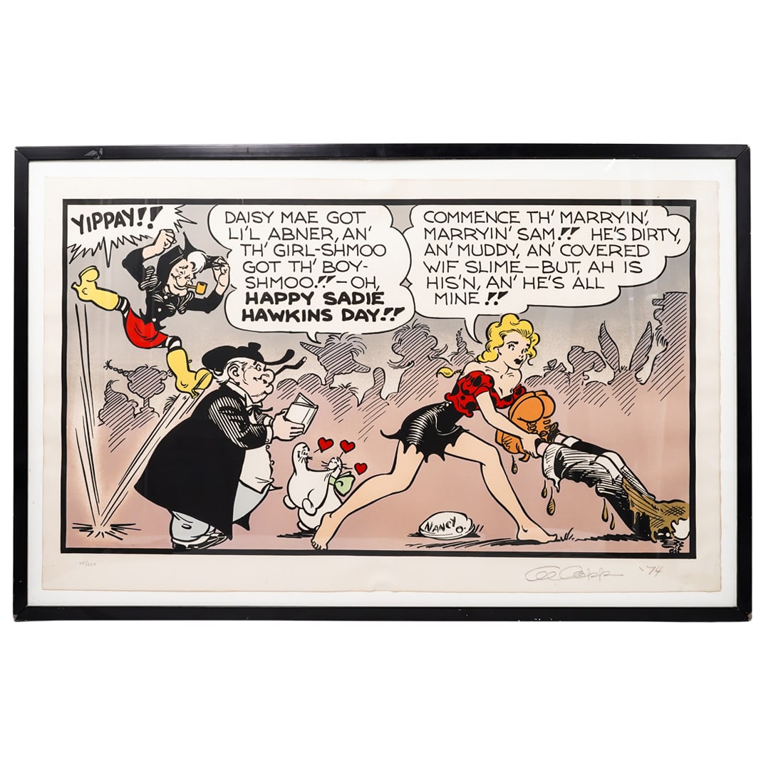 Al Capp (American, 1909-1979) Li'l Abner Comic Print (1 of 7)