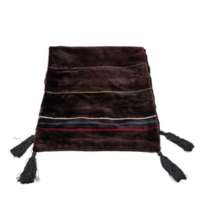 Mink Rectangular Fur Throw Blanket