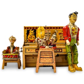 Lil Abner Tin Wind-Up Band Toy