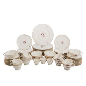 (86 Pc) Frederik Lunning Inc. Porcelain Service Set