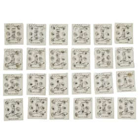 (59 pcs) Assorted St Dupont and Dunhill Lighter Flints