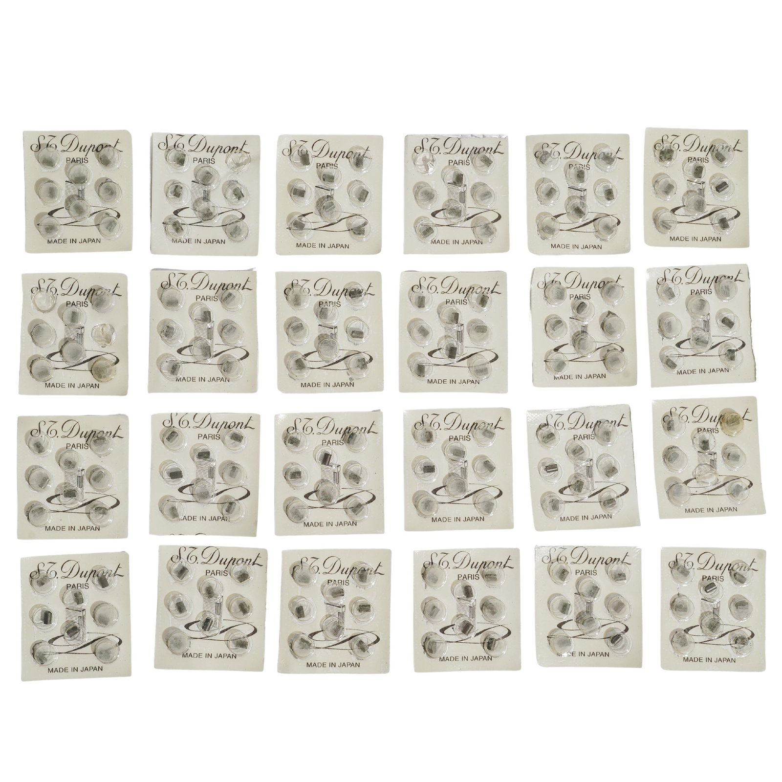 (59 pcs) Assorted St Dupont and Dunhill Lighter Flints (1 of 7)