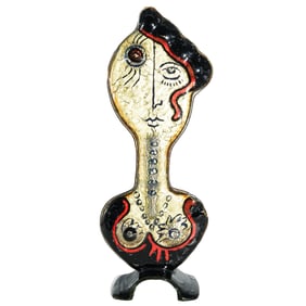 Silvio Vigliaturo (b. 1949, Italian) "Nobil Donna" Figural Sculpture