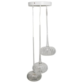 Glass Pendant Light Fixture