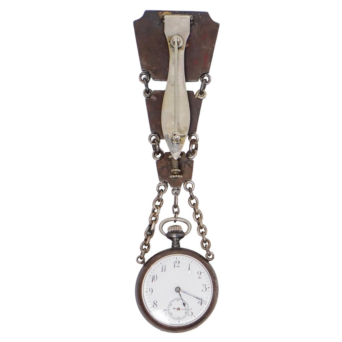 Antique Silver Chatelaine Pocket Watch (1 of 5)