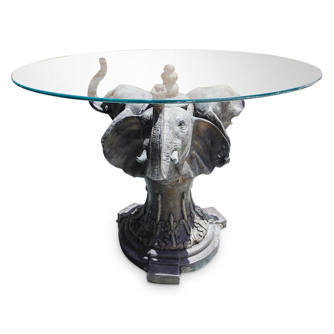 Bronze Elephant Table (1 of 9)