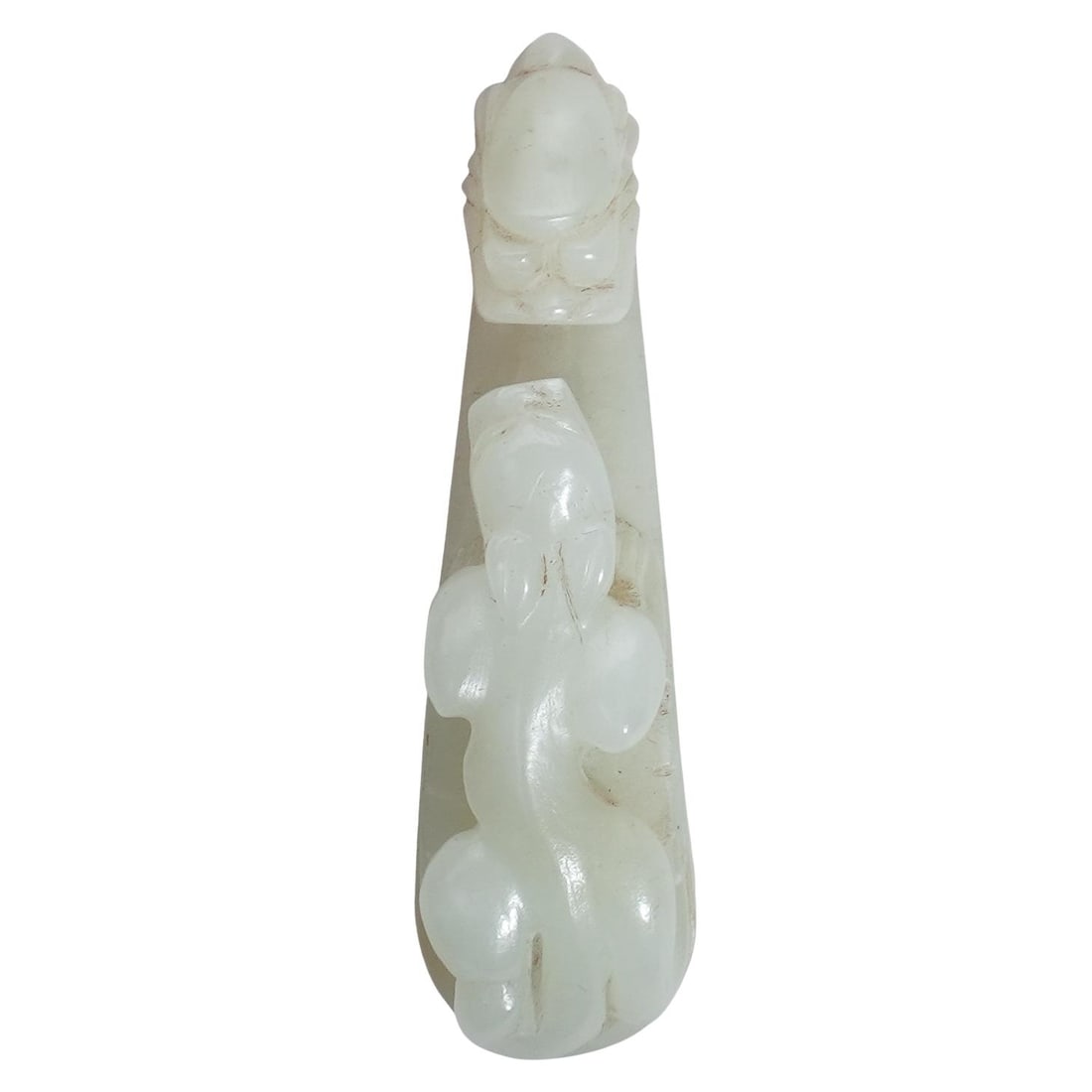 Chinese Carved Jade Toggle Ornament (1 of 6)