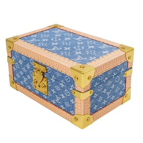 Louis Vuitton Coffret Trésor 24 Denim Bleu