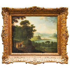 19th Century Barbizon School Landscape Painting