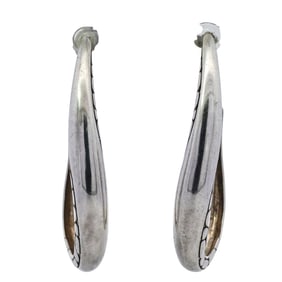 John Hardy Sterling Silver Earrings