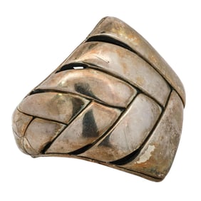 John Hardy Sterling Silver Cuff Bracelet
