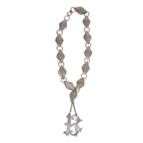 Victorian Silver Watch Chain