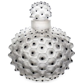 Lalique Crystal "Cactus" Perfume Bottle