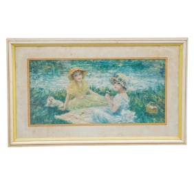 Huldah Cherry Jeffe (American, 1901-2001) Signed Lithograph