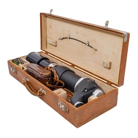 1940s Carl Zeiss Contax Camera W/ Carl Zeiss Lens Set