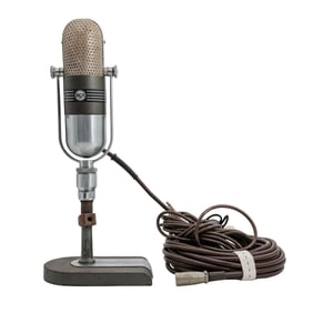 (3 Pc) 1960s NBC NYC STUDIOS RCA 77-DX Microphone