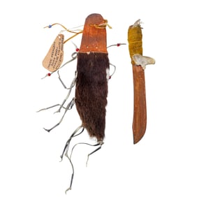 Hootchoo Buffalo Skinner Trade Knife & Sheath