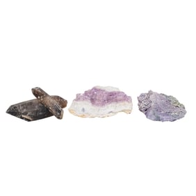 Crystal Geode Trio