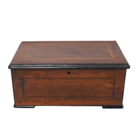 Antique Swiss Cylinder Music Box