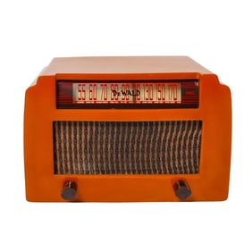 1930s De Wald A-502 Catalin Radio