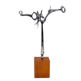 Robert Hurdelbrink (1937-1973) "Iron Bird" Sculpture