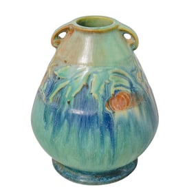 Manner of Roseville Vintage Ceramic Vase