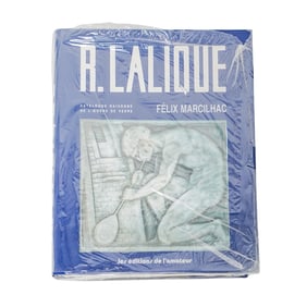 "R. Lalique" By Felix Marcilhac Coffee Table Book
