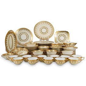 (108 Pc) German Bavarian Stouffer Porcelain Dinnerware Set