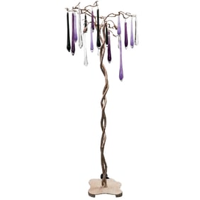 Serip Aqua Babylonica Murano Glass Water Droplet Tree Lamp