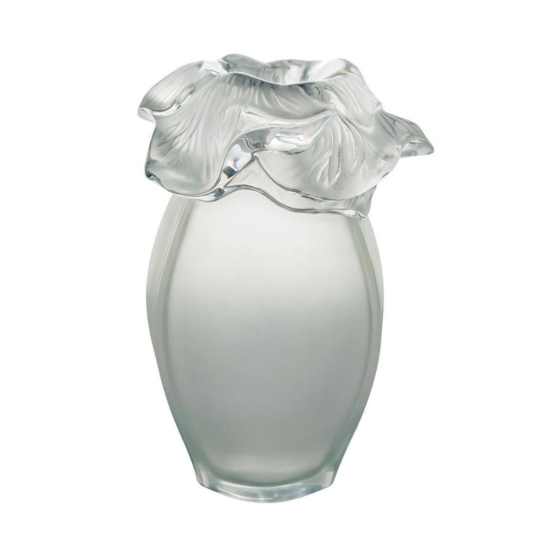 Lalique Crystal 'Saint Barth' Flower Vase (1 of 7)