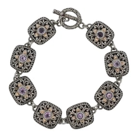 Greg Anthony 18k Gold and Sterling Silver Bracelet
