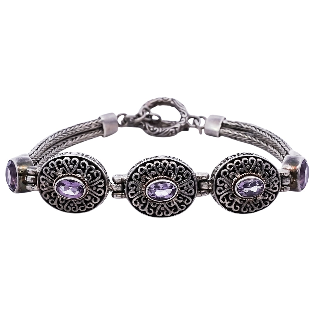 Greg Anthony 18k Gold and Sterling Silver Bracelet (1 of 7)