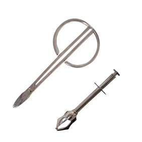 (2 Pc) Christofle Silver-Plated Dining Accessories
