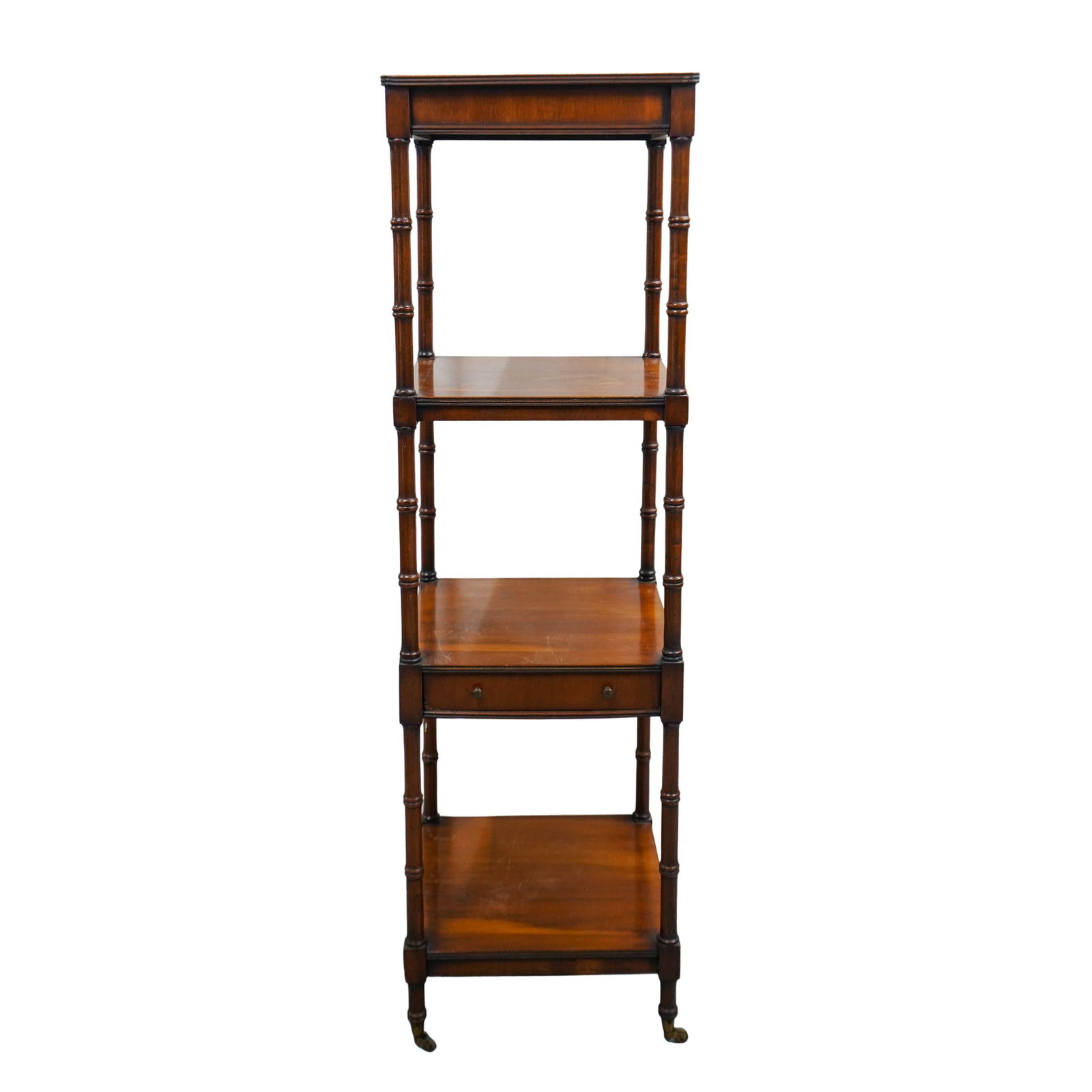 L.S. Ayres and Co. Wooden Office Shelf (1 of 5)