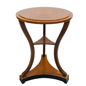Baker Furniture Wooden Side Table