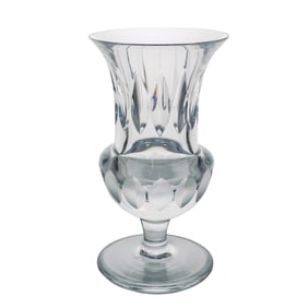 Cartier Cut Glass "La Maison Du Shogun" Footed Vase