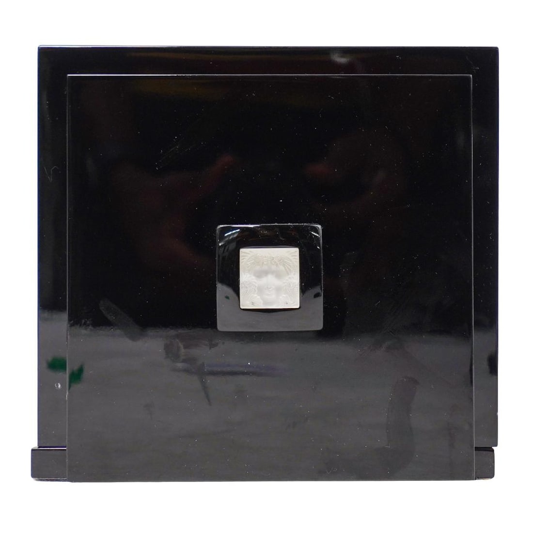 Lalique "Masque De Femme" Tissue Box (1 of 6)