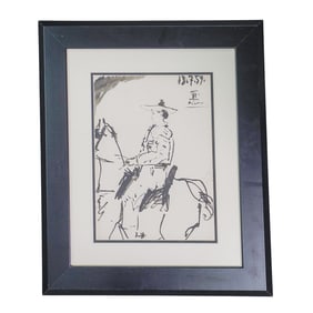 Pablo Picasso (Spanish, 1881-1973) Toros Y Toreros 6 Lithograph
