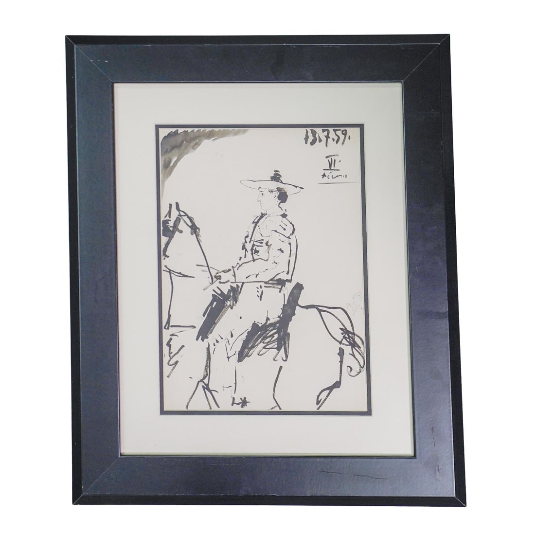 Pablo Picasso (Spanish, 1881-1973) Toros Y Toreros 6 Lithograph (1 of 5)