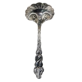 Antique Tiffany & Co. Sterling Silver 'Ailanthus' Gravy Ladle