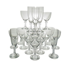 Mikasa Crystal "Parthenon" Stemware Set