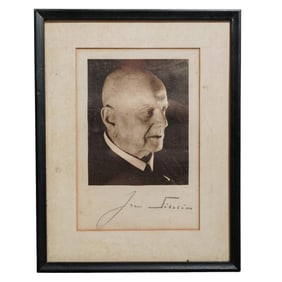 Jean Sibelius (1865-1957, Finnish) Signed Photograph