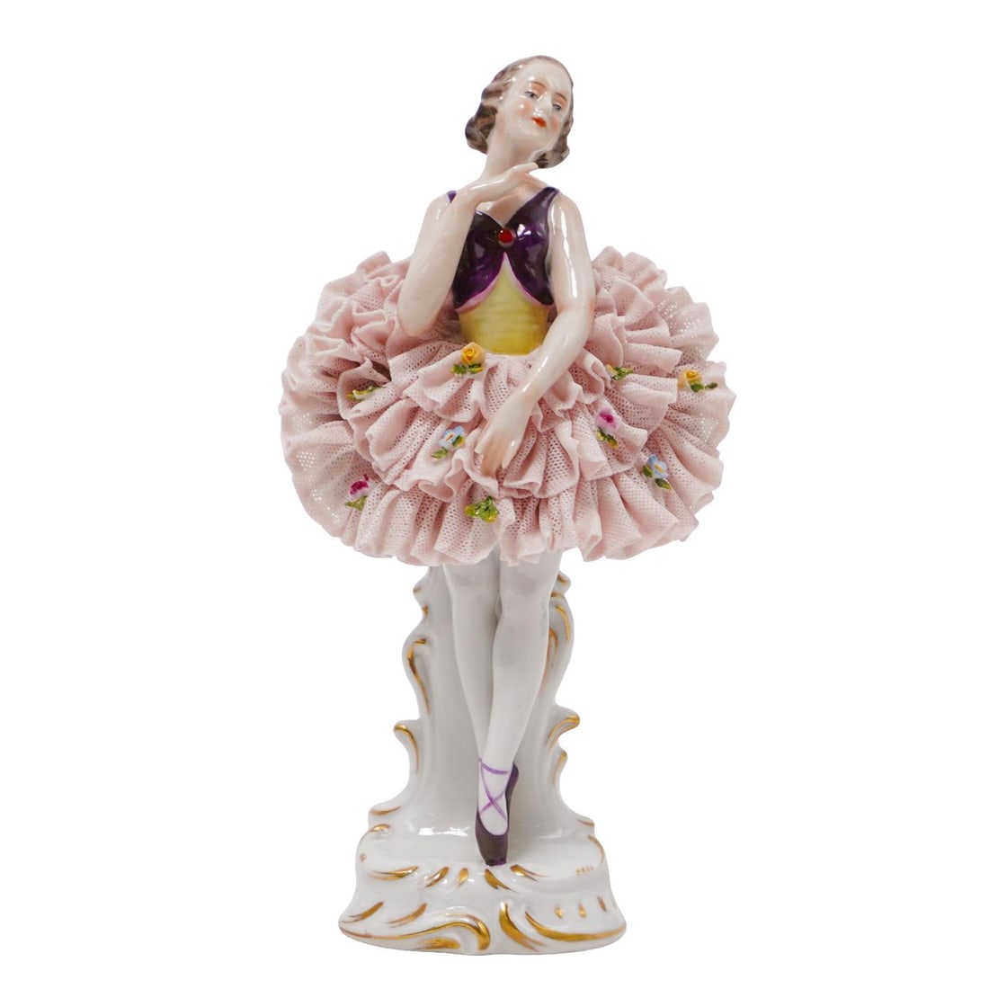 Dresden Germany Ballet Dancer Figurine (1 of 5)