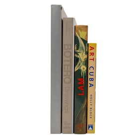(4 Pc) Hardcover Art Books