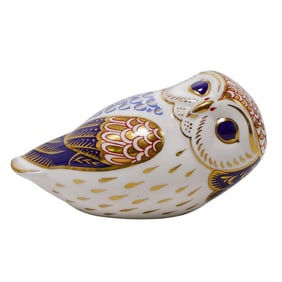 Royal Crown Derby Owl Paperweight