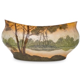 Legras Cameo Art Glass Bowl