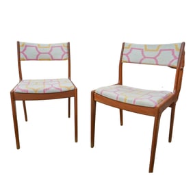 Pair Of Uldum Mobelfabrik Danish Chairs