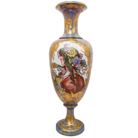 Monumental Signed SevresPorcelain Vase