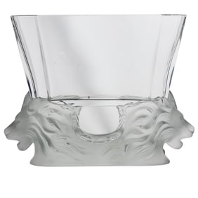 Lalique Crystal "Venise" Vase
